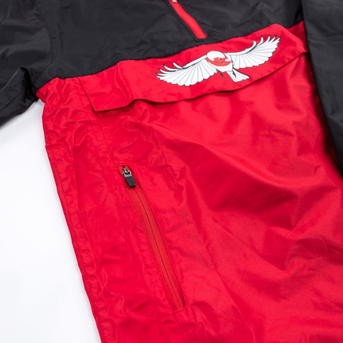 Overhead 1/4 Zip Rain Jacket