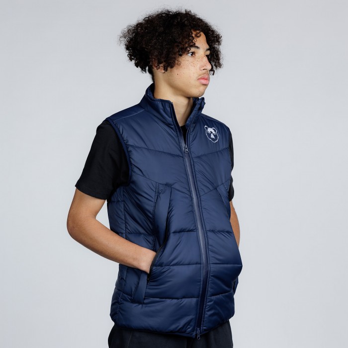 Bristol Bears Puffa Gilet - Adult Navy