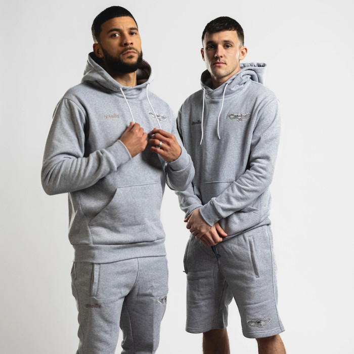 Nahki Wells and Jason Knight model the Bristol City Grey Hoodie
