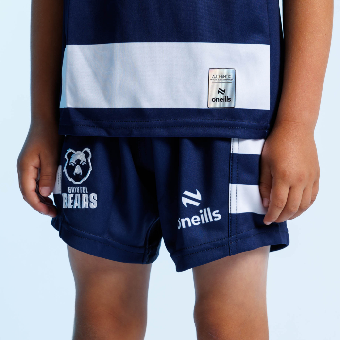24/25 Bristol Bears Home Shorts - Youth