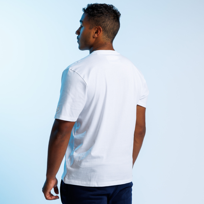 24/25 Bristol Bears White Travel Tee - Adult