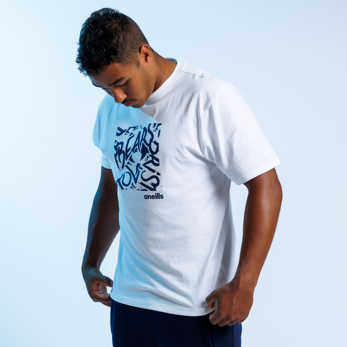 24/25 Bristol Bears White Travel Tee - Adult