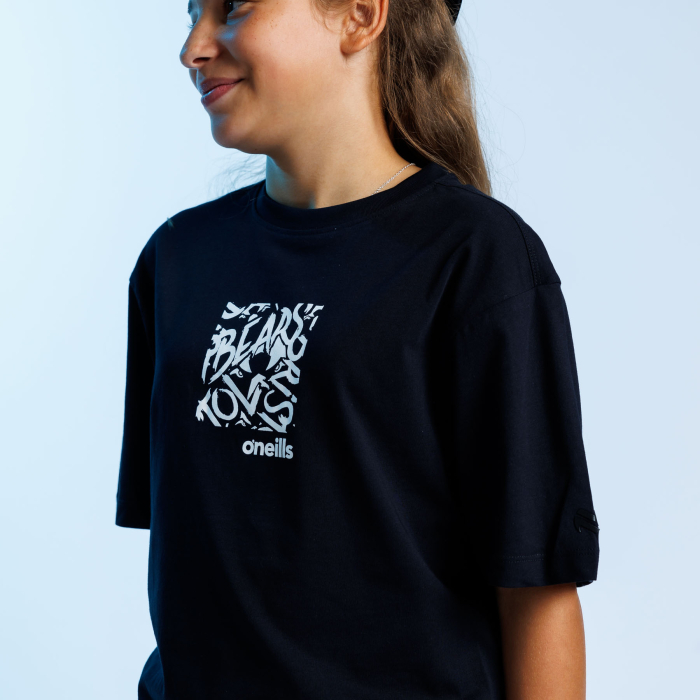  24/25 Bristol Bears Black Travel Tee - Youth
