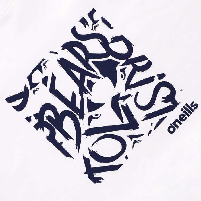 24/25 Bristol Bears White Travel Tee - Adult