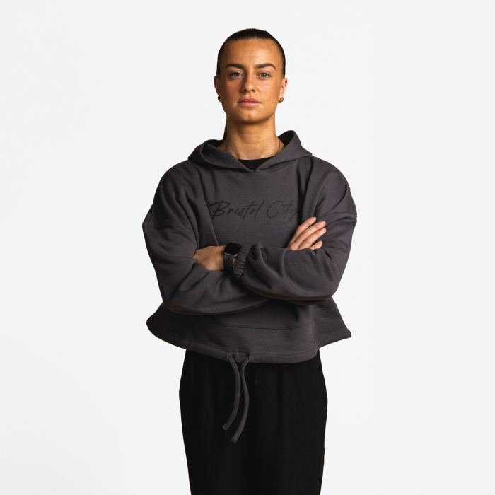 Bristol City Cropped Hoodie