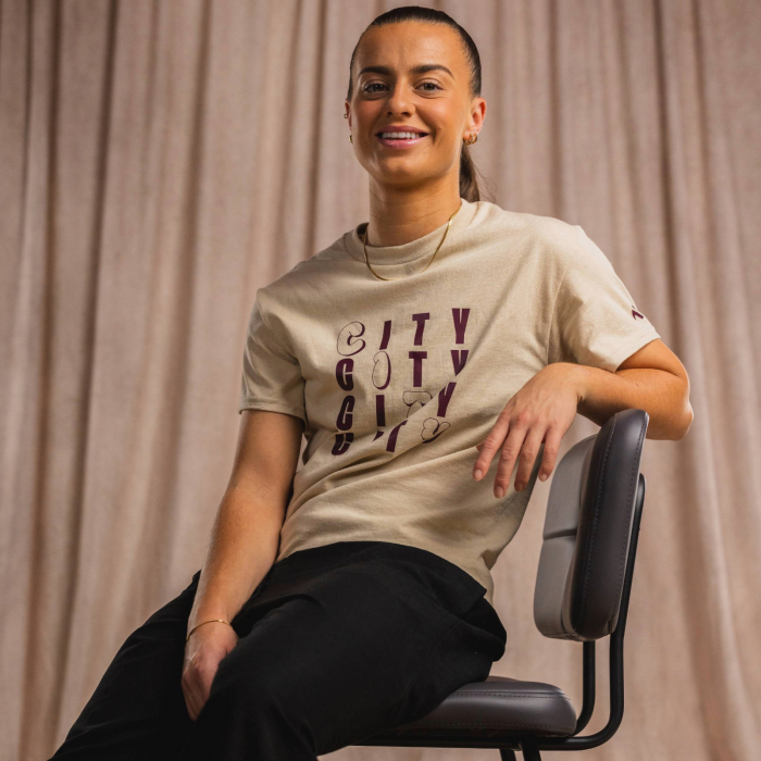 24/25 Bristol City Cream Block Travel Tee - Adult