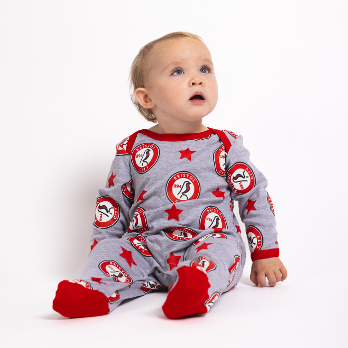 Bristol City Sleepsuit 2 Pack