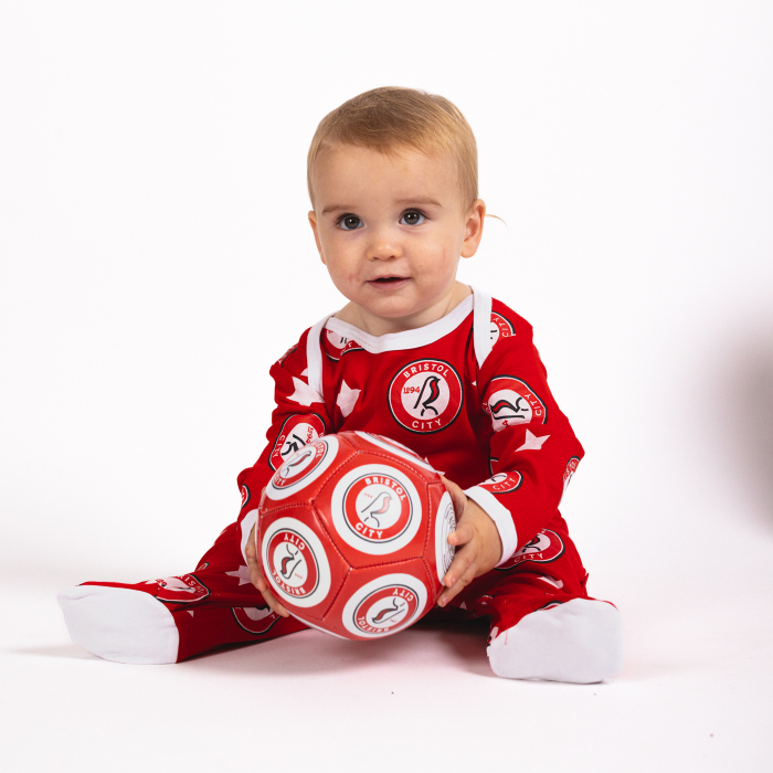Bristol City Sleepsuit 2 Pack