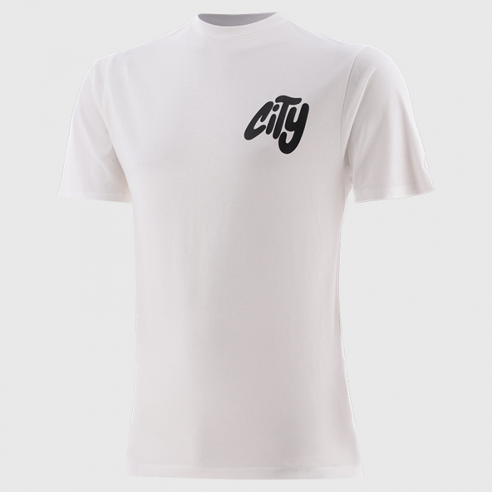Bristol City x Inkie White Printed Tee - Adult
