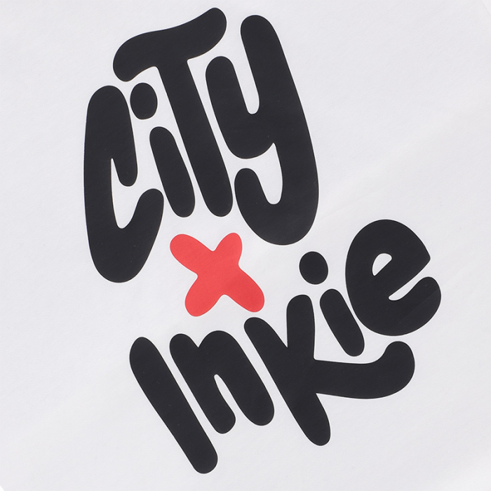 Bristol City x Inkie White Printed Tee - Adult