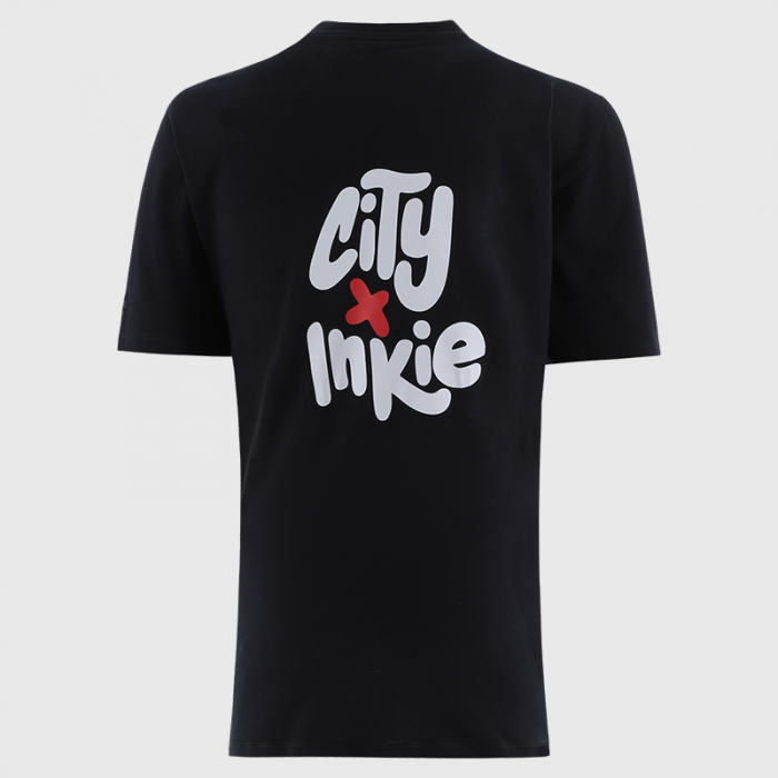 Bristol City x Inkie Black Printed Tee - Youth