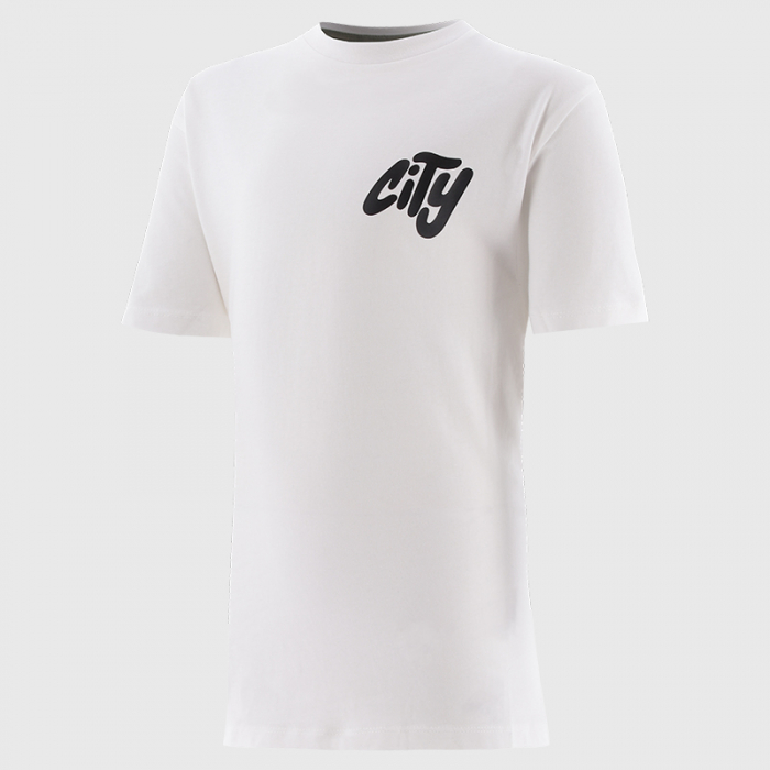 Bristol City x Inkie White Printed Tee - Youth