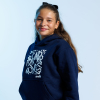 24/25 Bristol Bears Navy Travel Hoodie - Youth