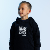 24/25 Bristol Bears Black Travel Hoodie - Youth