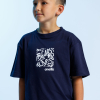 24/25 Bristol Bears Navy Travel Tee - Youth
