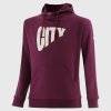 24/25 Bristol City Burgundy Travel Hoodie - Youth