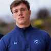 Chest detail of Bristol Bears Athleisure Half Zip - Adult
