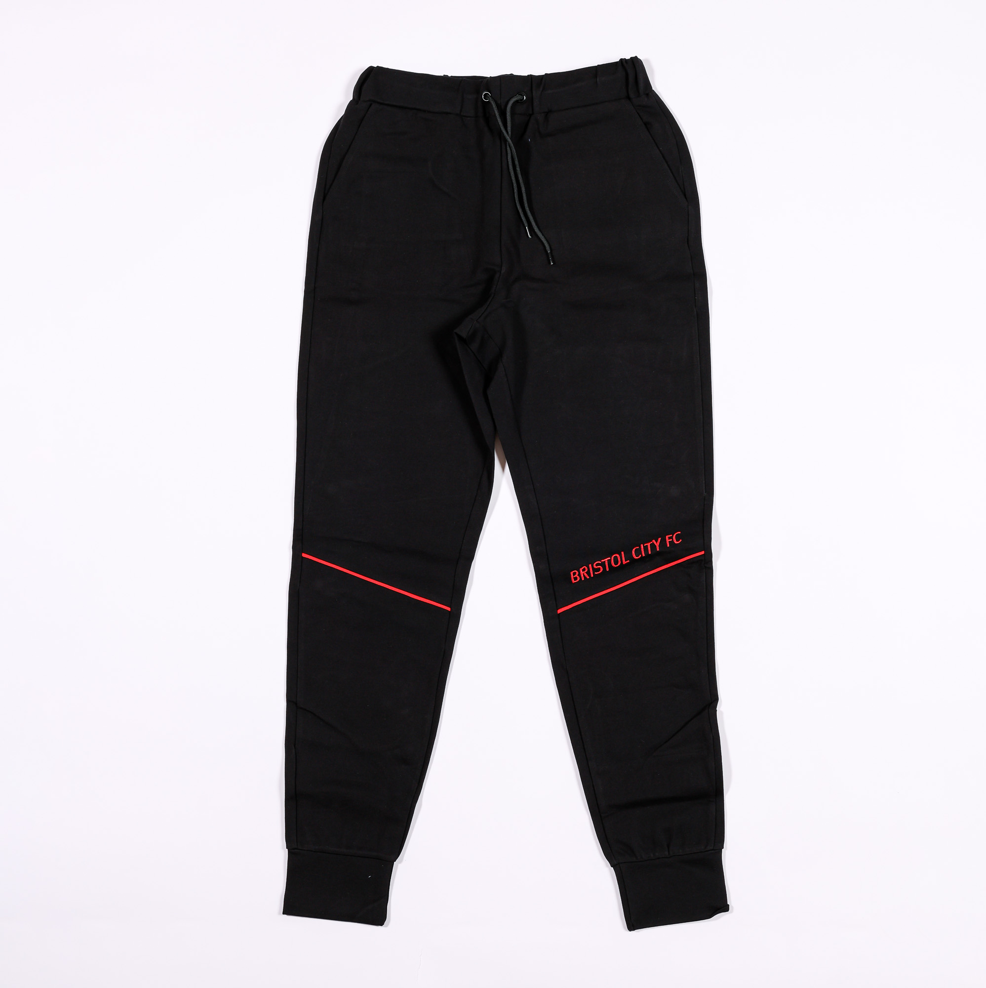 Bristol City Black Tracksuit Trousers - Adult