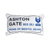 Bristol Bears Street Sign Cushion