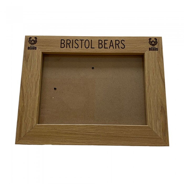 Bristol Bears Wooden Photo Frame