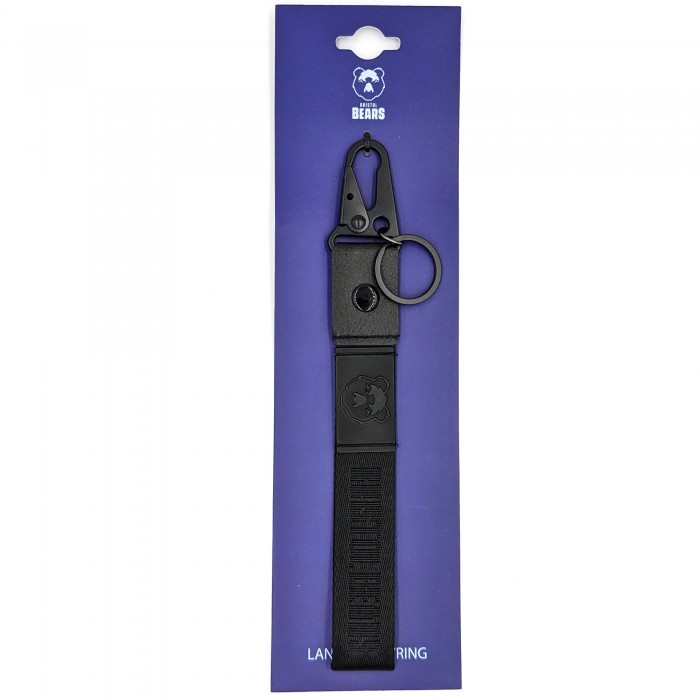 Bristol Bears Lanyard Keyring Grey