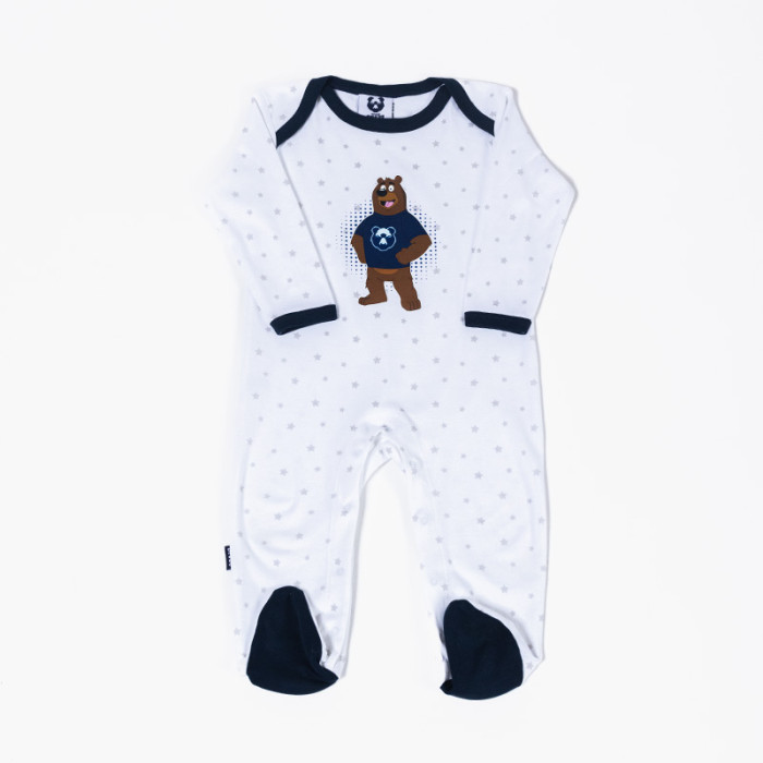 Bristol Bears White Mascot Sleepsuit