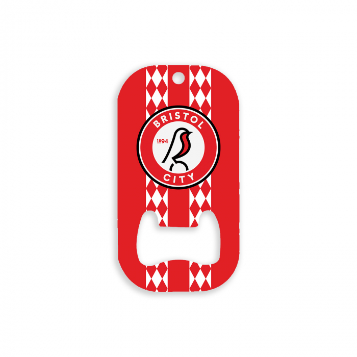 Bristol City Home Kit Bottle Opener