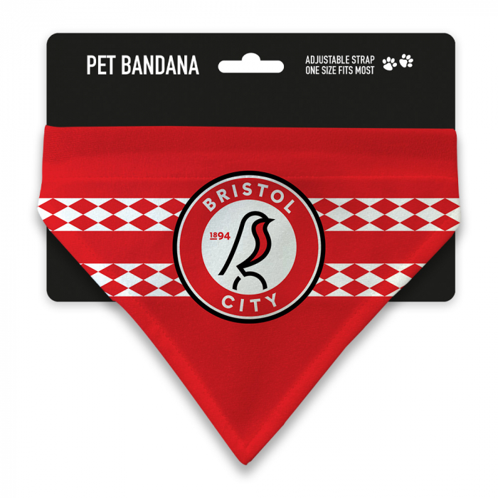 Bristol City Home Kit Pet Bandana