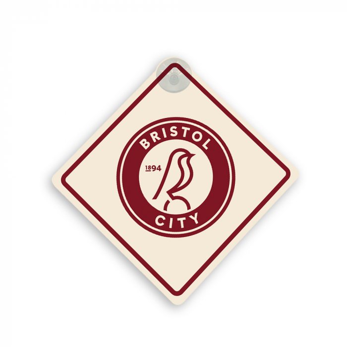 Bristol City Away Kit Car Sign