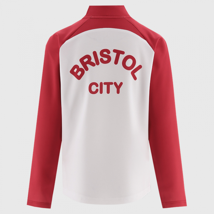 25/26 Bristol City Home Warm Up Half Zip - Youth